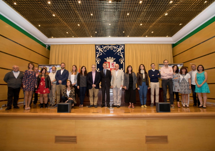 Participantes en los Premios a proyectos de educación para el desarrollo en centros educativos de la Comunidad de Castilla y León en 2017. JUNTA DE CASTILLA Y LEÓN