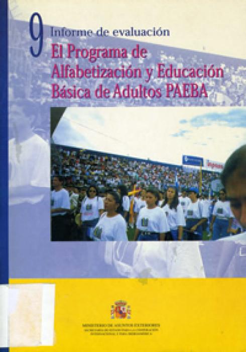 Evaluación del Programa de Alfabetización y Educación Básica de Adultos PAEBA