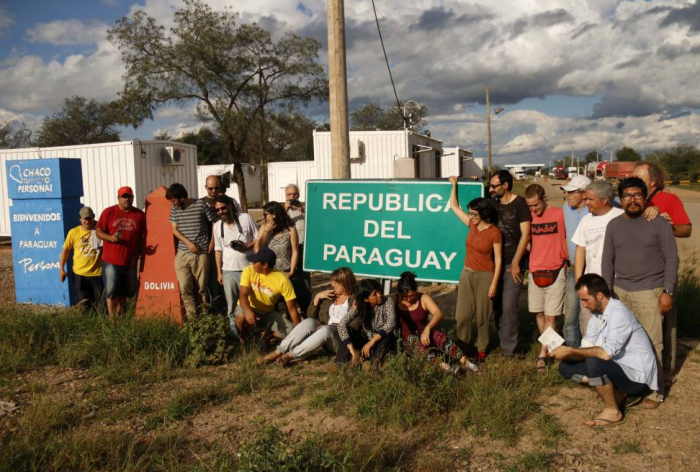Los viajeros que forman parte del proyecto 'Chaco Ra'anga' llegaron a Paraguay. GENTILEZA / HOY.COM.PY