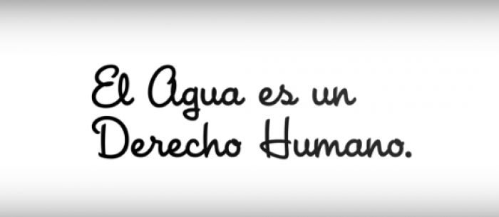 Imagen del vídeo 'Agua 2015' proyectado en Casa de América en junio de 2015. AECID