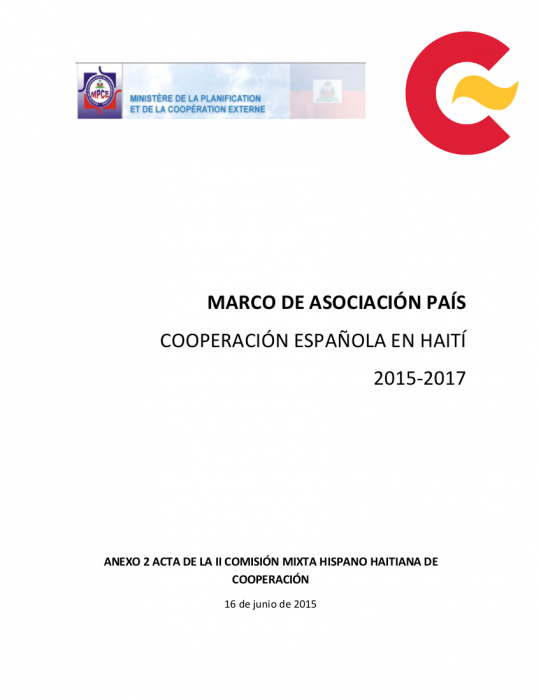 MAP Haití 2015-2017