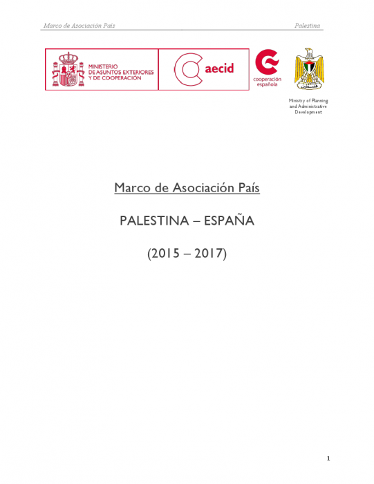 MAP Palestina 2015-2017 ES