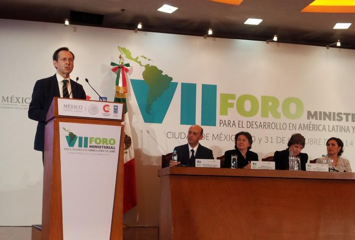 Gonzalo Robles durante su intervención en el foro.