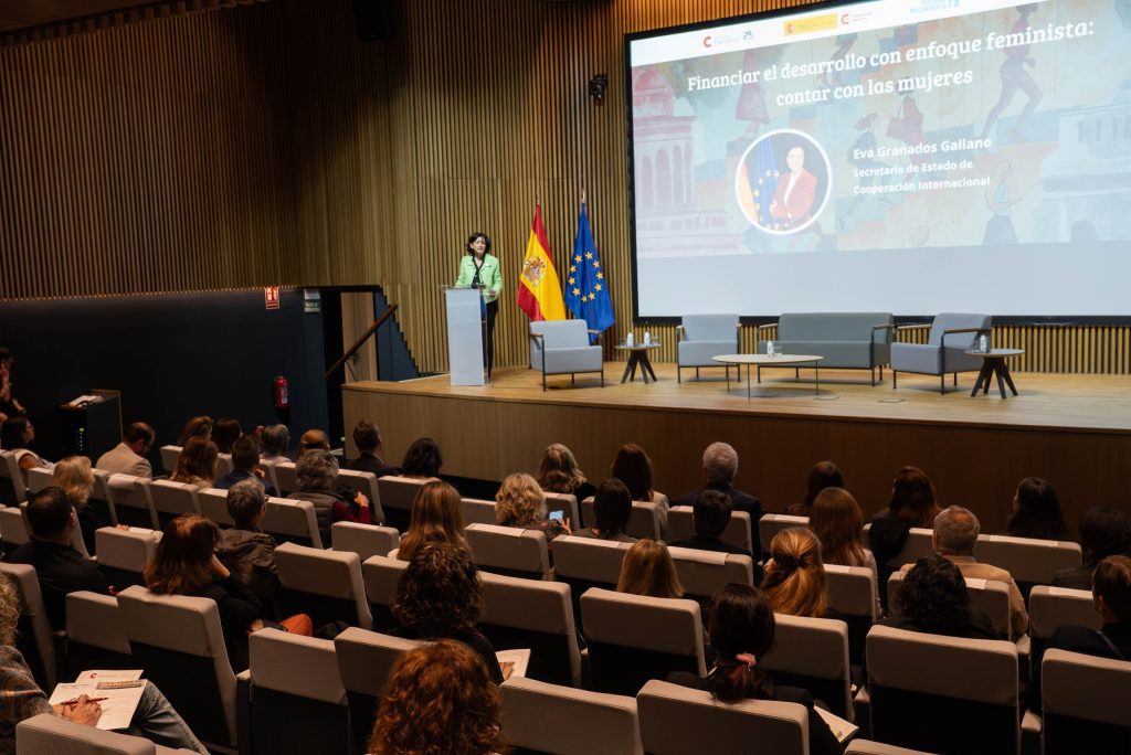 Evento financiación del desarrollo con enfoque feminista