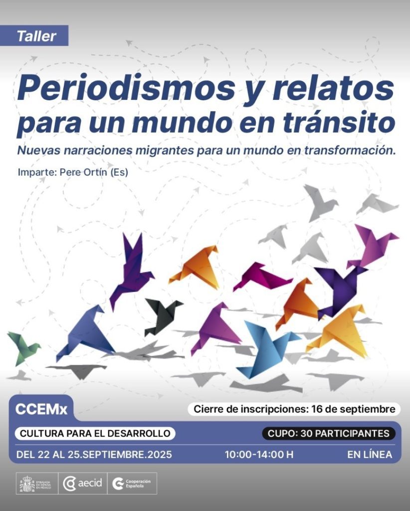 Taller periodismos y relatos para un mundo en tránsito