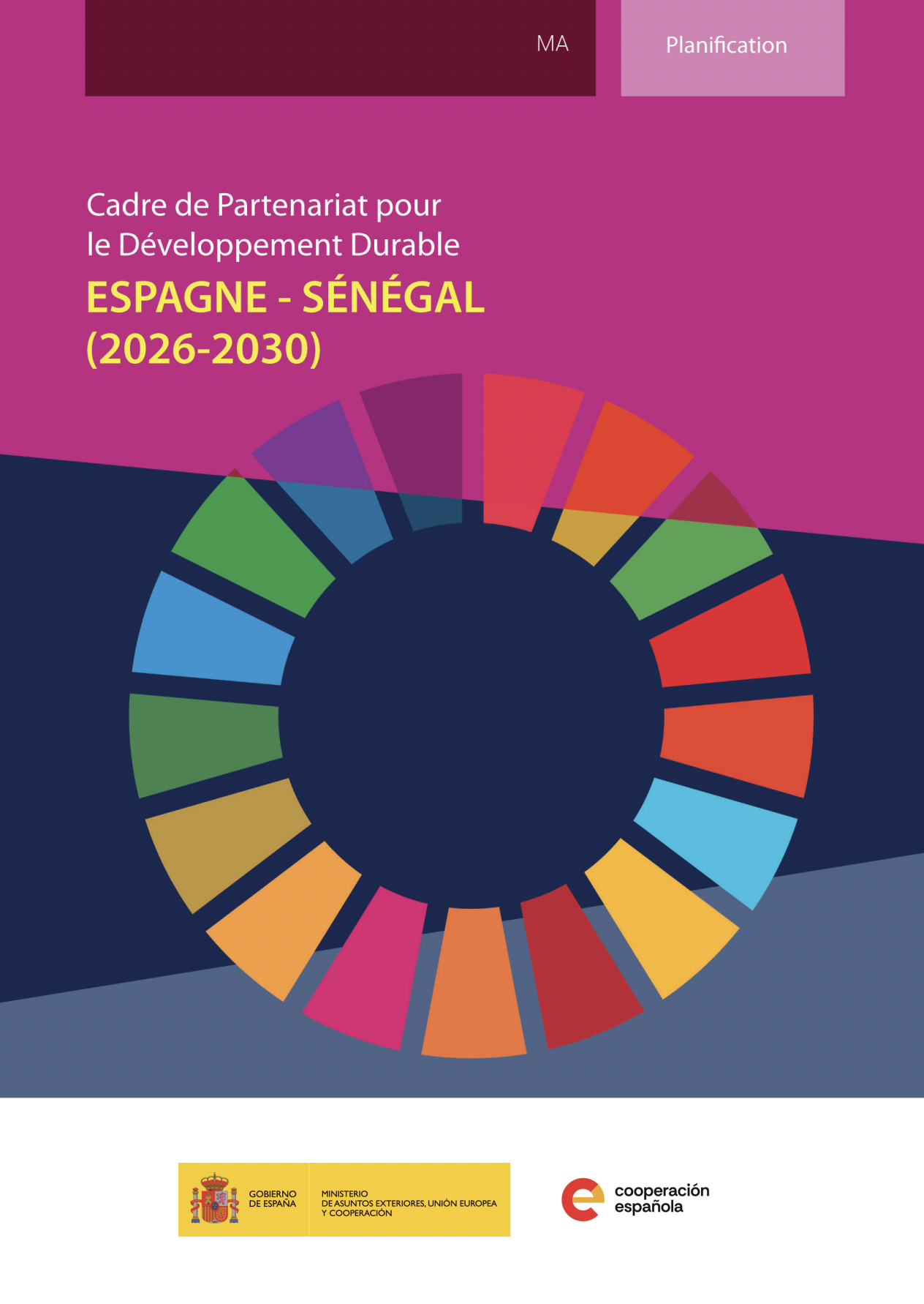 MA Espana Senegal 2026 2030 Frances, Cooperaci&oacute;n Espa&ntilde;ola